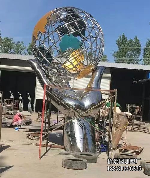 不锈钢地球仪雕塑,户外园林广场不锈钢地球雕塑厂家定制 不锈钢地球仪雕塑,户外园林广场不锈钢地球雕塑厂家定制