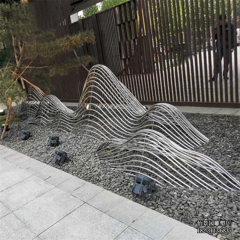 不锈钢镂空假山,售楼部水景公园喷泉不锈钢假山小品摆件 不锈钢镂空假山,售楼部水景公园喷泉不锈钢假山小品摆件