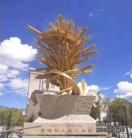 不锈钢麦穗雕塑,广场城市户外不锈钢麦穗雕塑 不锈钢麦穗雕塑,广场城市户外不锈钢麦穗雕塑