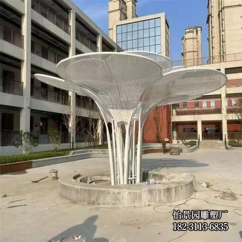 大型不锈钢镂空抽象树叶雕塑,广场公园户外不锈钢树叶雕塑 大型不锈钢镂空抽象树叶雕塑,广场公园户外不锈钢树叶雕塑