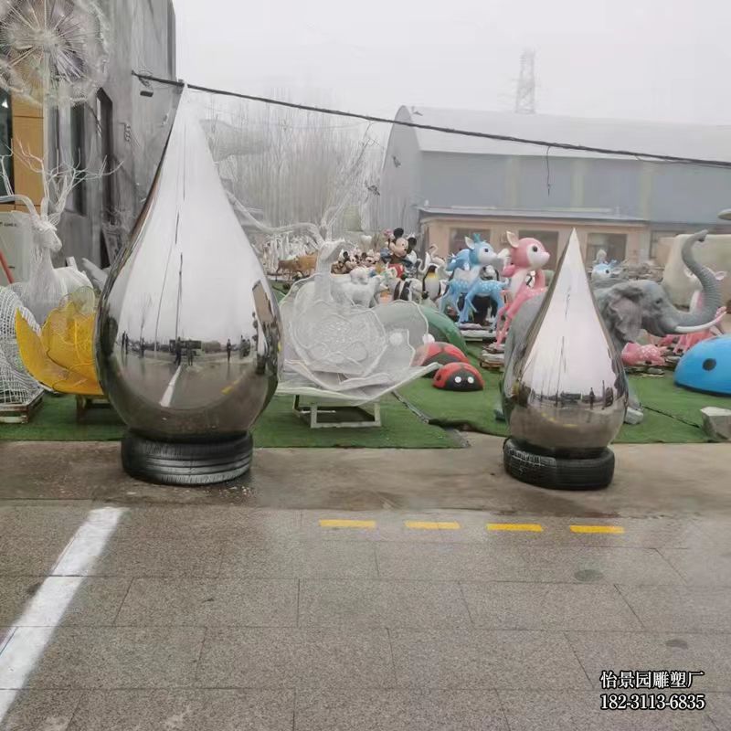 不锈钢镜面水滴雕塑,广场水景喷泉售楼部不锈钢水滴雕塑 不锈钢镜面水滴雕塑,广场水景喷泉售楼部不锈钢水滴雕塑