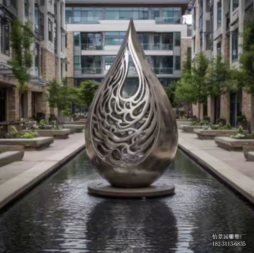 不锈钢镂空水滴小品摆件,公园广场园林酒店水景商业街不锈钢水滴雕塑 不锈钢镂空水滴小品摆件,公园广场园林酒店水景商业街不锈钢水滴雕塑