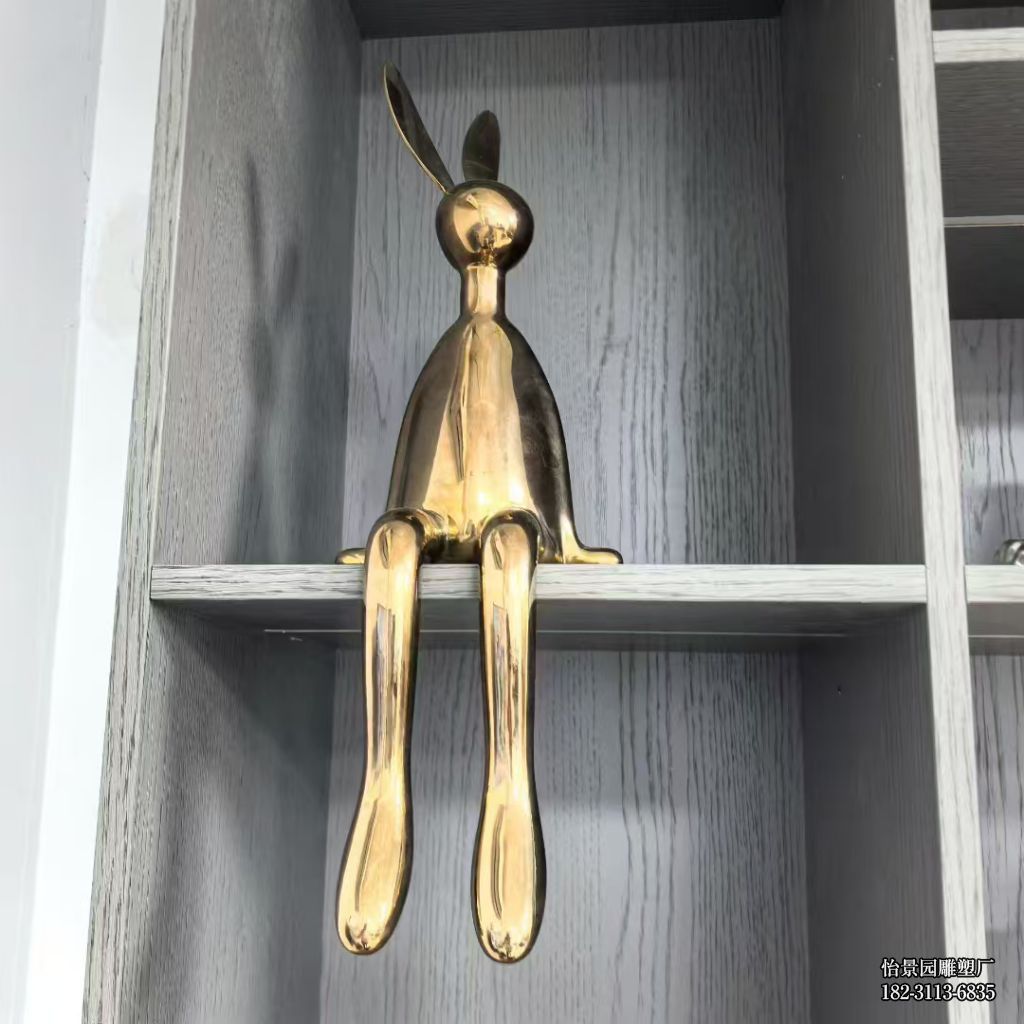 不锈钢抽象兔子小品摆件,酒店园林景区广场不锈钢兔子雕塑 不锈钢抽象兔子小品摆件,酒店园林景区广场不锈钢兔子雕塑